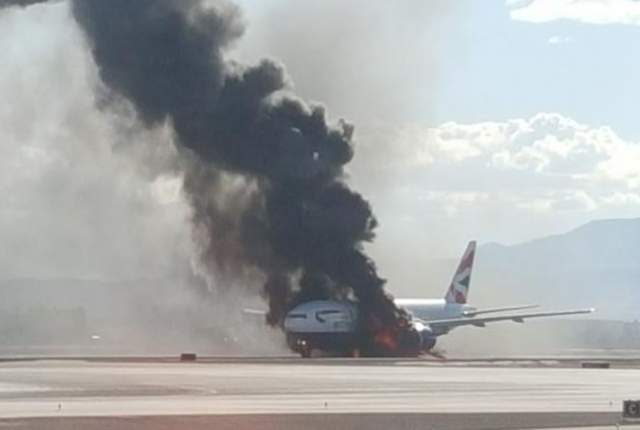 BREAKING: British Airways Jet Catches Fire On Takeoff