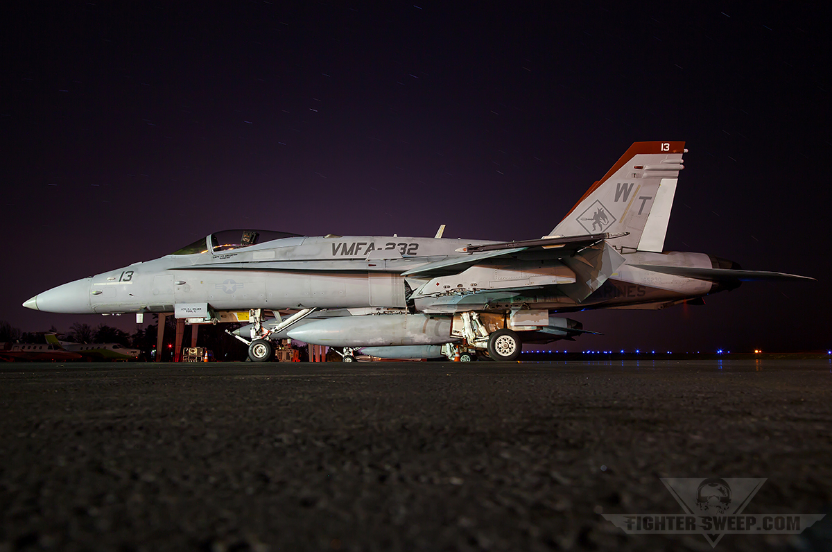 USMC F/A-18 Crashes in England