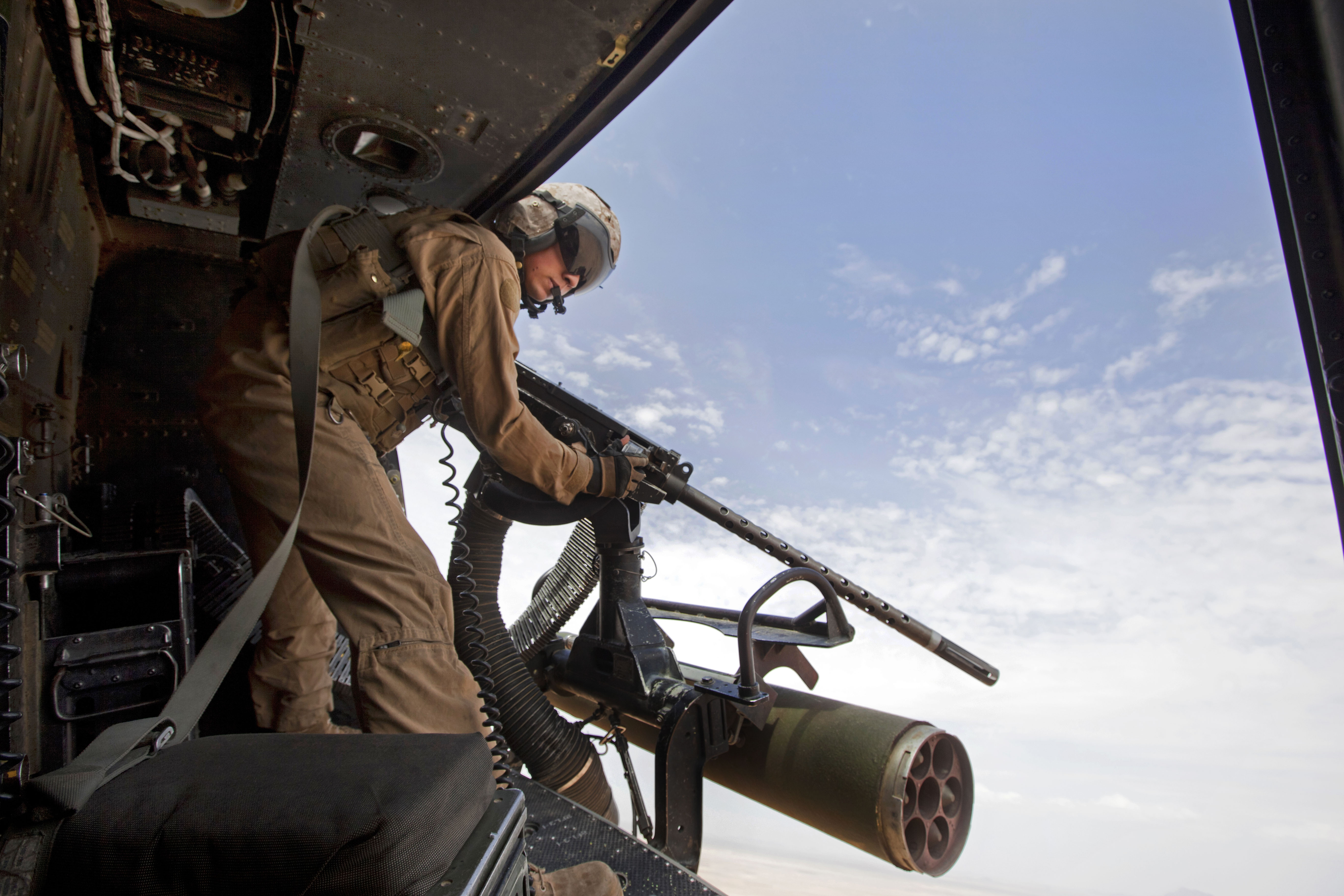 Huey Door Gunners Bring the Pain