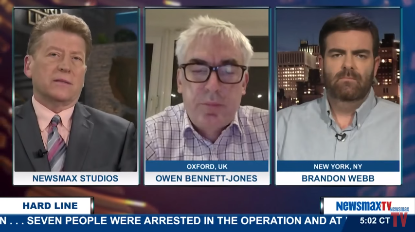 SOFREP Founder Brandon Webb on Newsmax to Discuss Paris Attacks