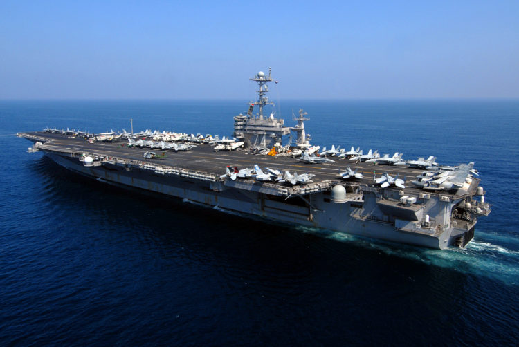 Carrier Flight Ops Aboard The Stennis