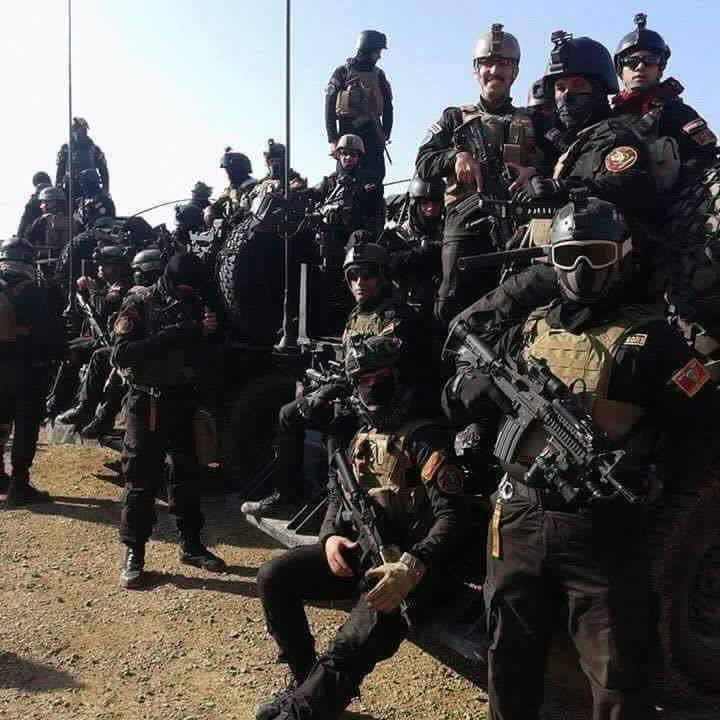 Iraqi Special Operations Forces Strike ISIS Stronghold of Ramadi
