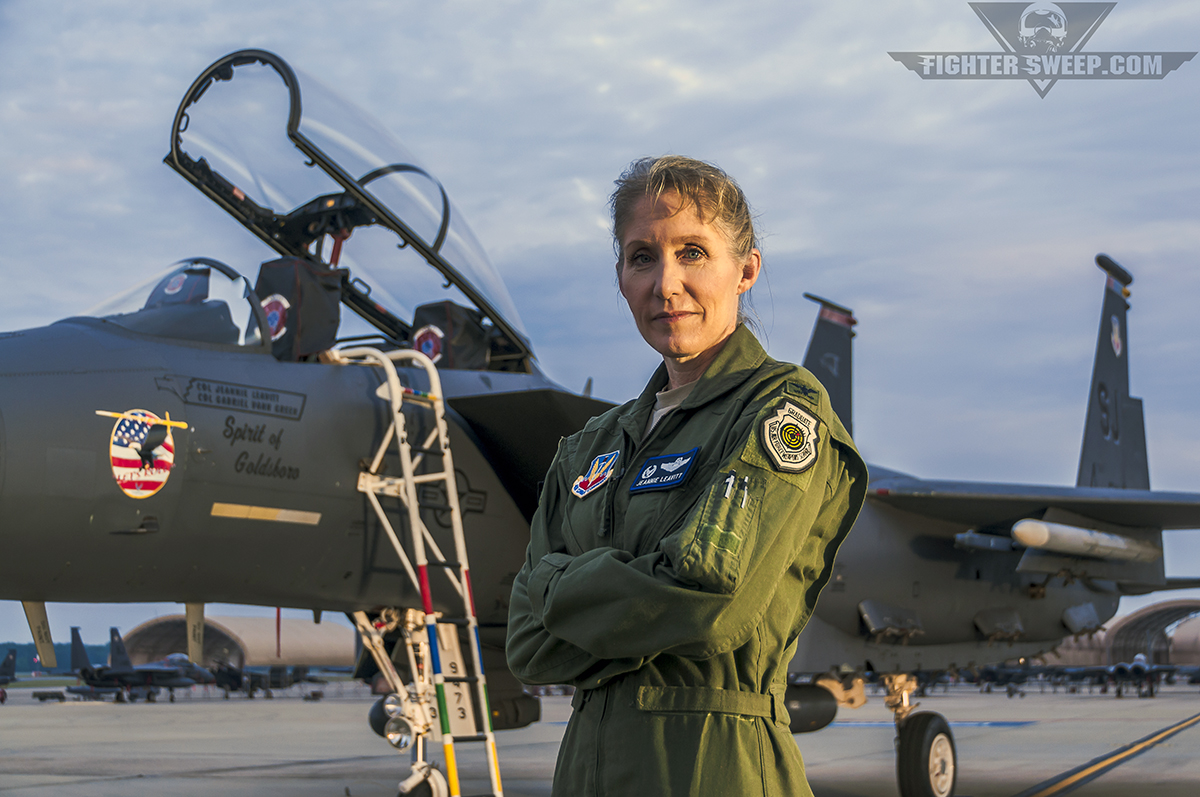 Another “First” For USAF’s First Female Fighter Pilot