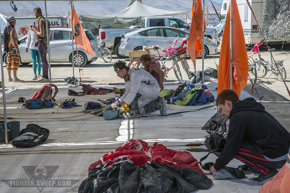 A Skydiving Adventure Over Burning Man!