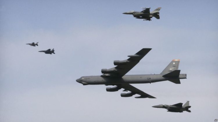 Air Force Responds to North Korean Nuke Test