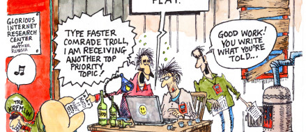 Beware the Russian Spies & Their Propaganda Trolls