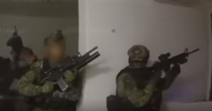 El Chapo’s Goon Squad Gets Gassed Up by Mexican Marines (Video)