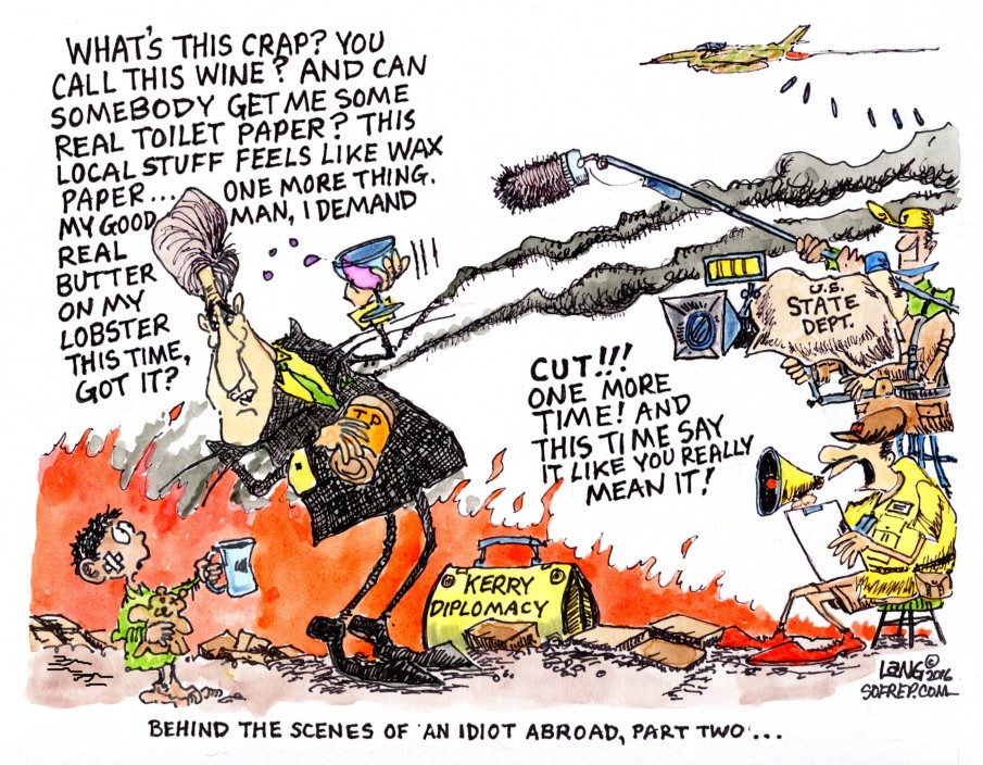 An Idiot Abroad, Now Starring John Kerry in “A Nuclear Iran & Other Adventures”