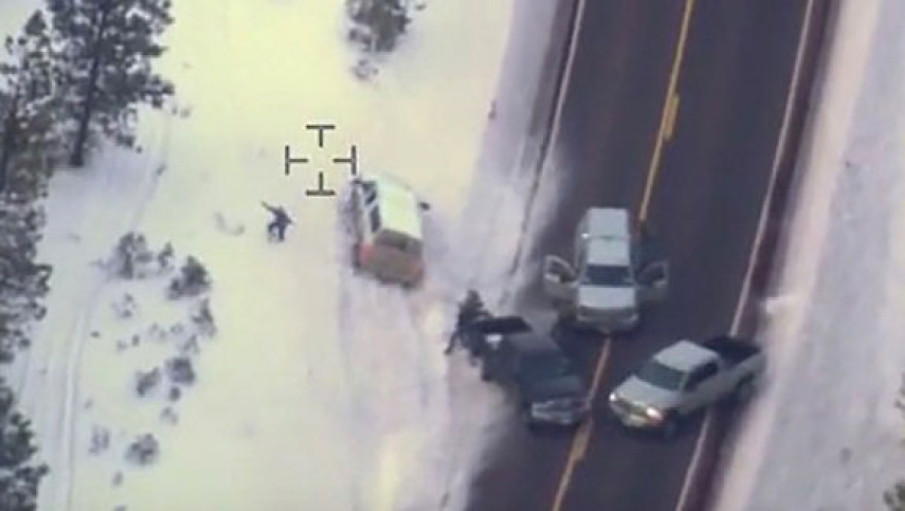 FBI releases footage of Oregon occupier’s shooting