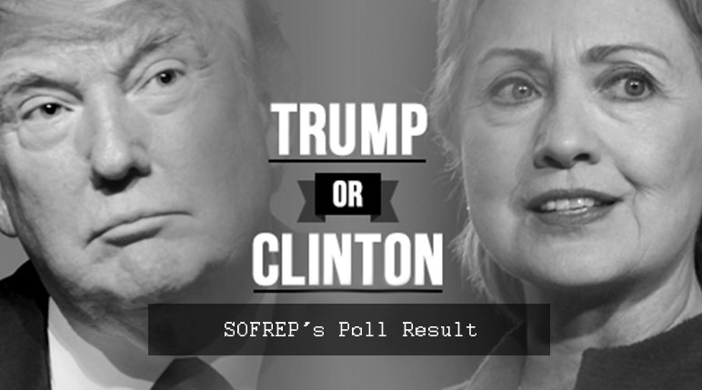 SOFREP Poll: Overwhelming Majority of Military & Veterans Support Trump over Hillary