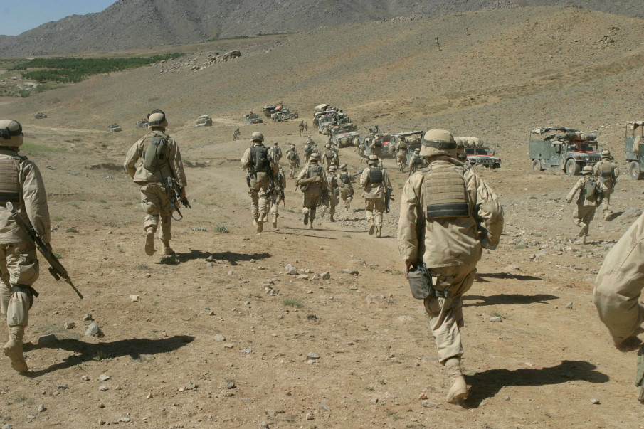 Watch Marines in intense fight against the Taliban