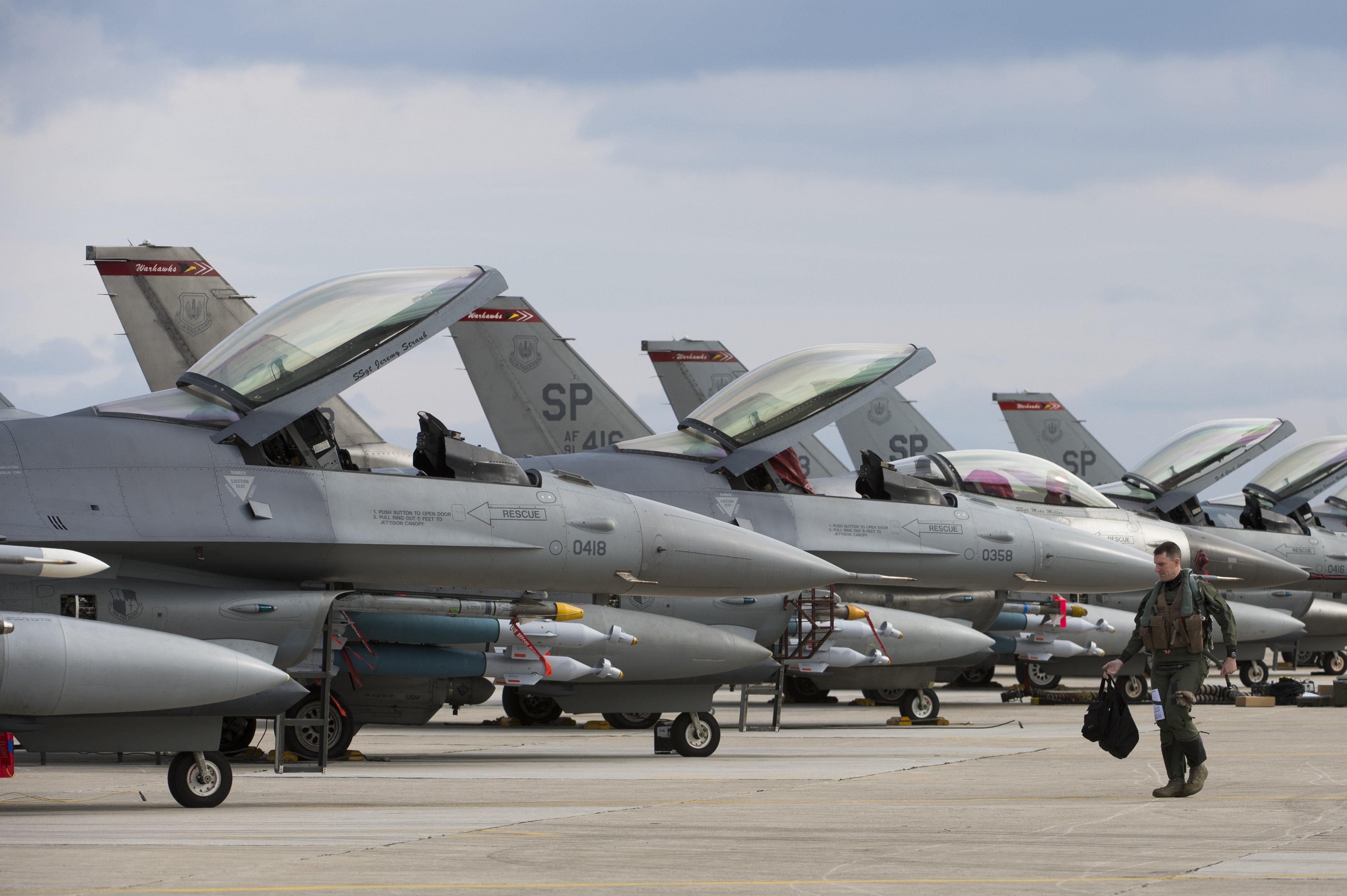 USAF, HAF Conduct Training At Souda Bay