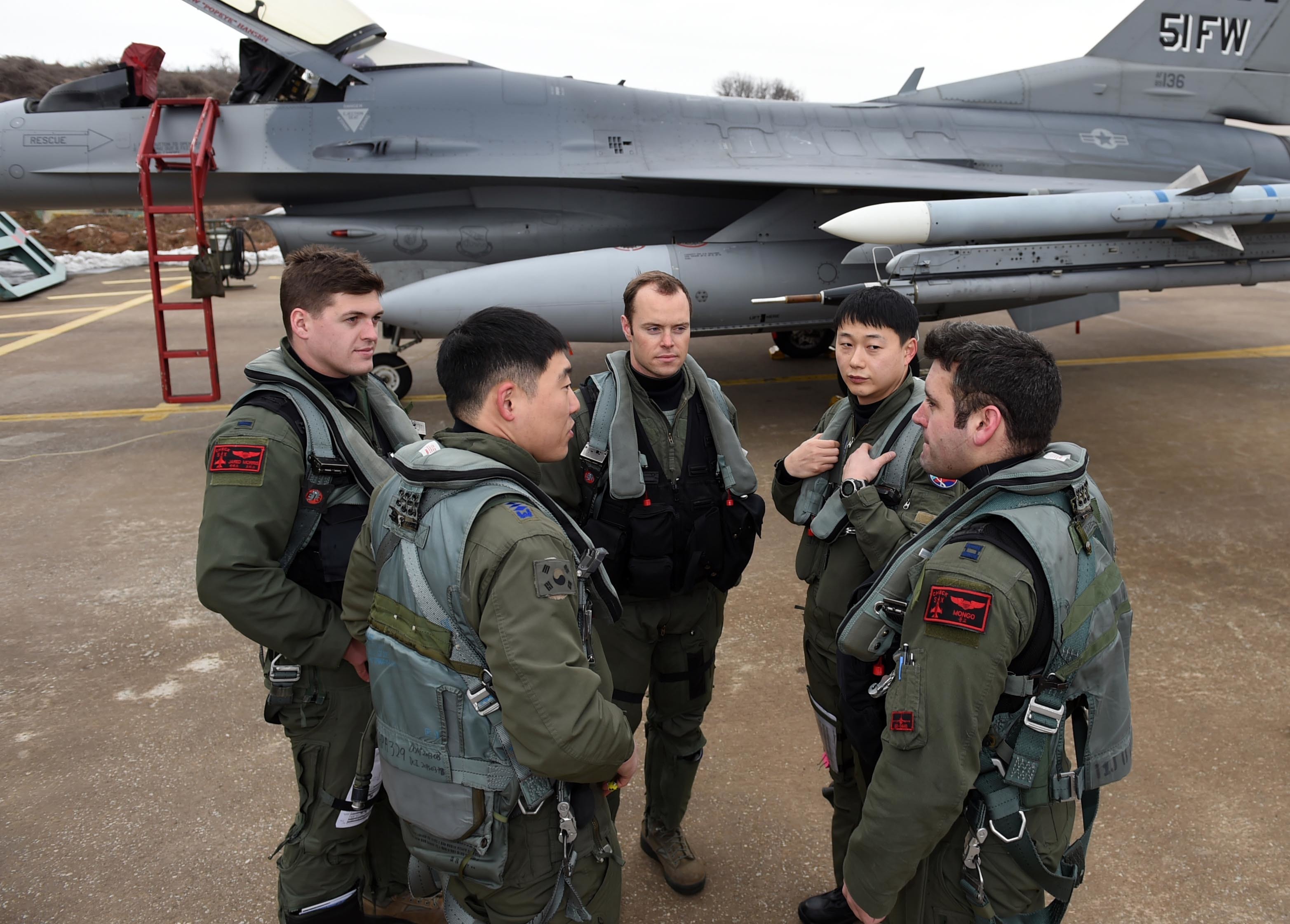 South Korea, USAF Combine Forces During “Buddy Wing”