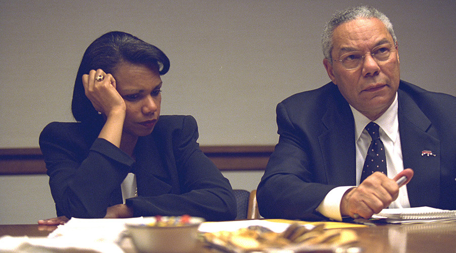 Former Secretaries of State Powell and Rice are drawn into the Clinton E-mail Controversy