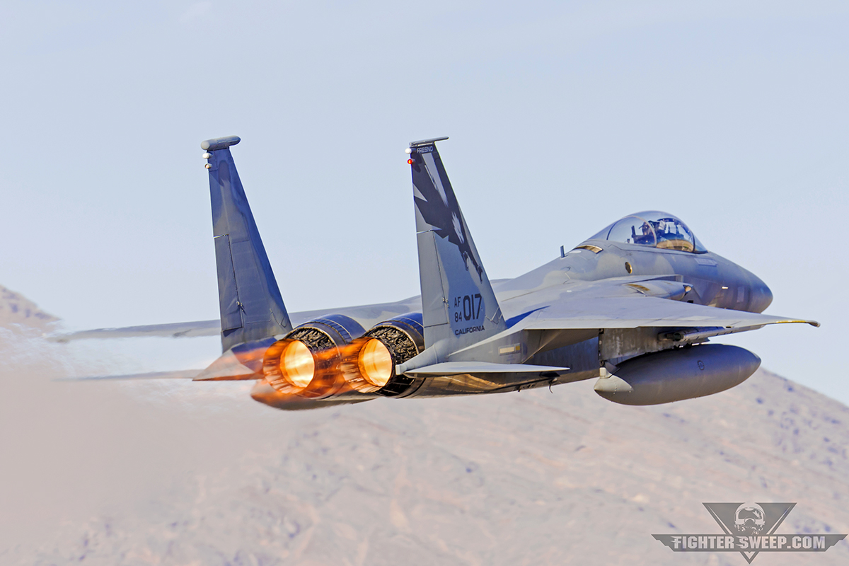 Burner Friday: 144th Fighter Wing F-15C Eagle
