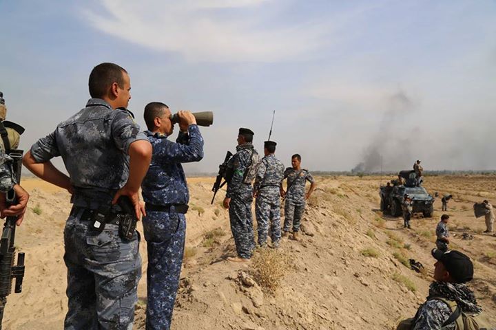 Iraqi federal police destroy ISIS infiltration tunnel