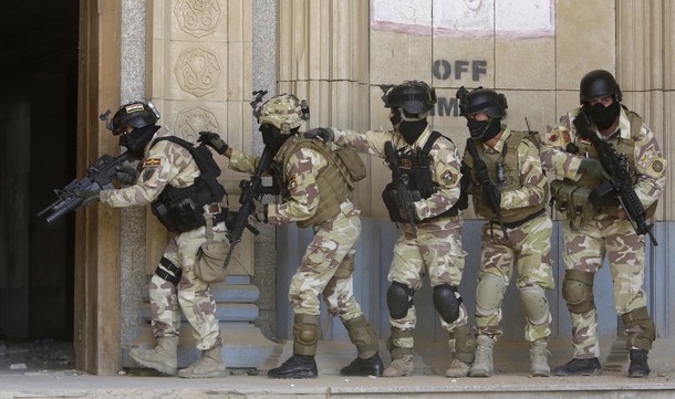 Watch Iraqi special operations hazing