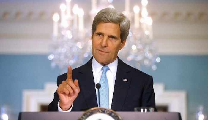 John Kerry cracks under pressure from Russian involvement in Syrian conflict