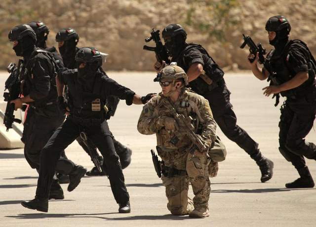 U.S. and Jordan wrap up joint-training with friendly competition