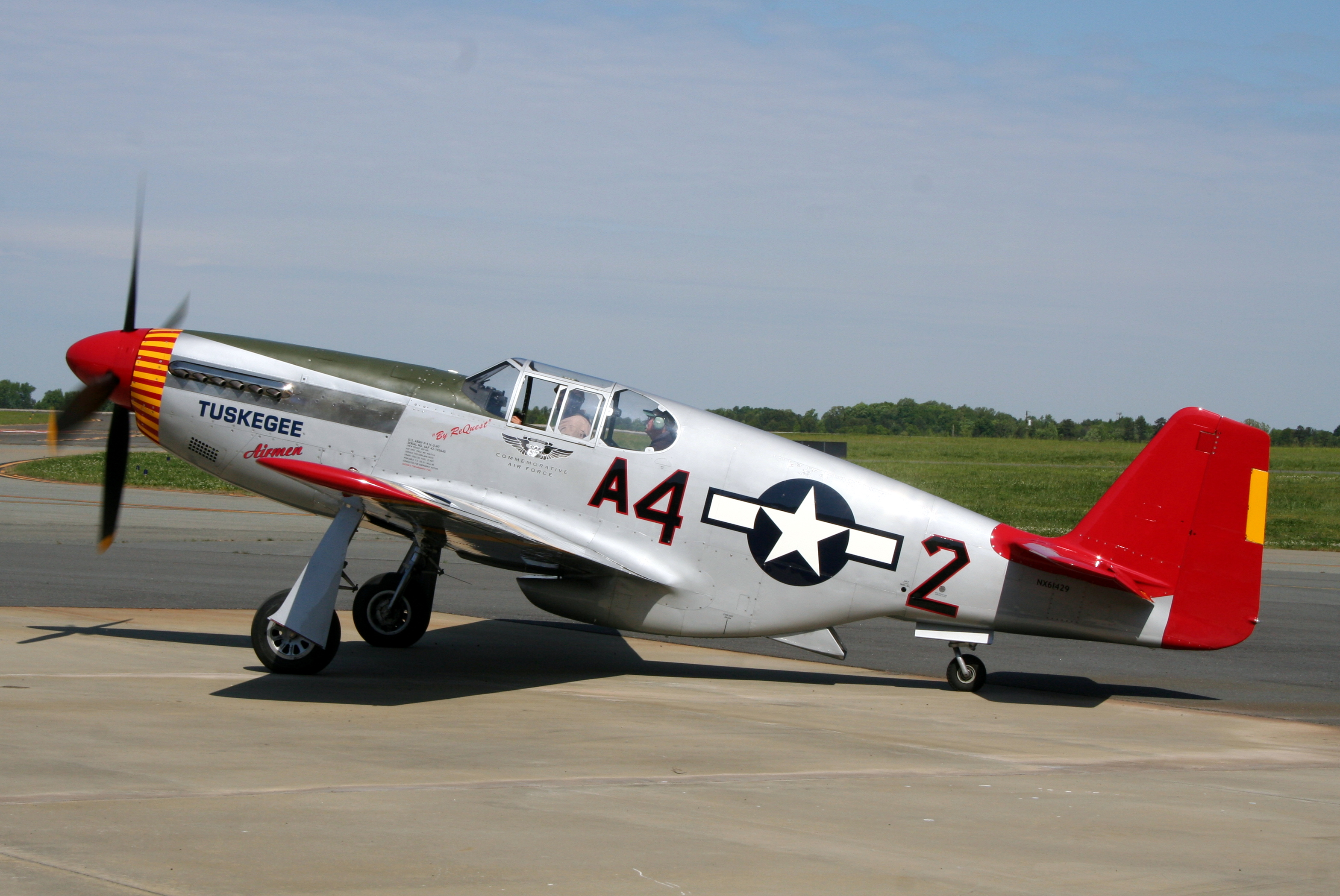 “Red Tails” P-51C Crashes In Dallas