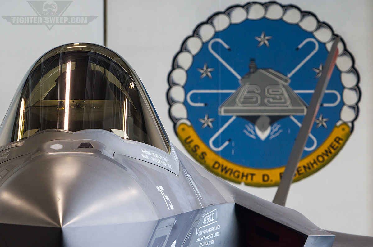 The Mighty Ike Hosts The Joint Strike Fighter!