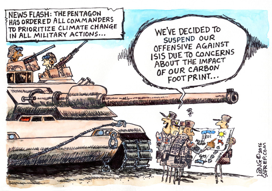 Department of Defense incorporating climate change into military operations