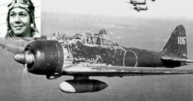 Pilot Shoots Down A Japanese Zero With A Pistol?