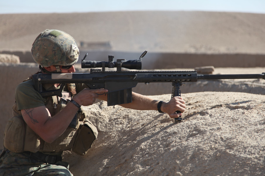 Watch Marine Corps snipers lay hate on the Taliban