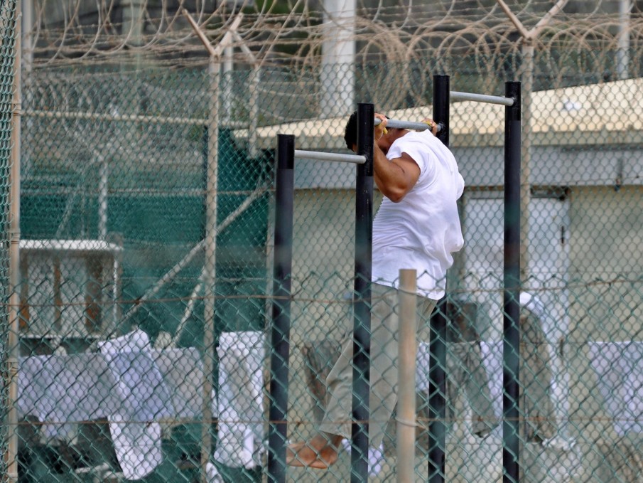 Former Gitmo detainee arrested on the same day as President Obama announces plans to close prison