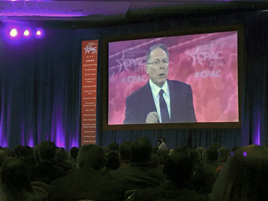 NRA’s Wayne LaPierre says ‘The thought of Obama replacing Scalia is harrowing’