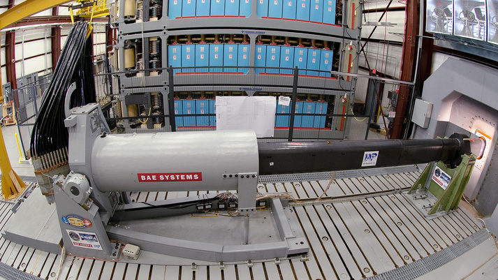Futuristic military railgun ‘bullets’ could travel at Mach 6