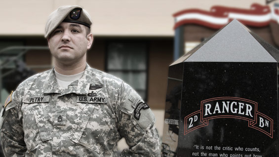 Watch: Medal of Honor recipient SFC Leroy Petry talks about saving his fellow Rangers