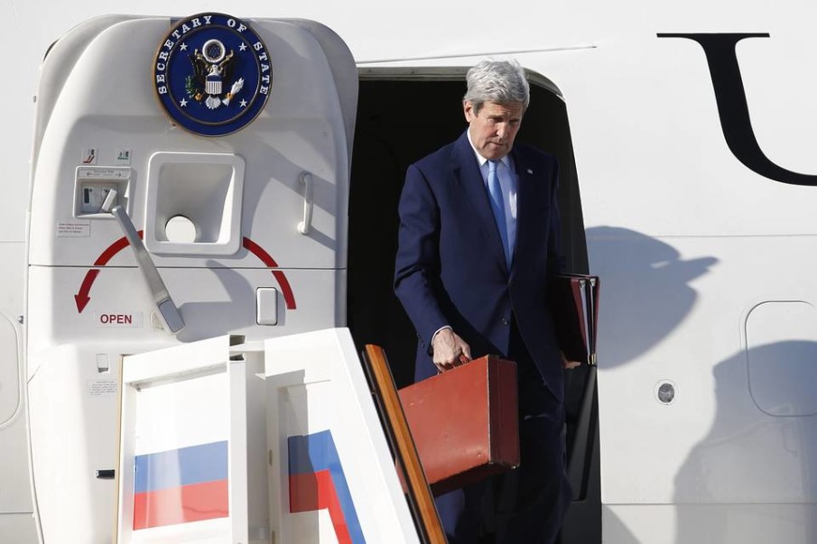 Kerry in Moscow to Meet Putin for Talks on Syria