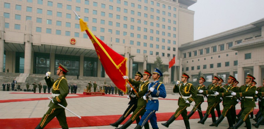 Chinese military budget slowing down