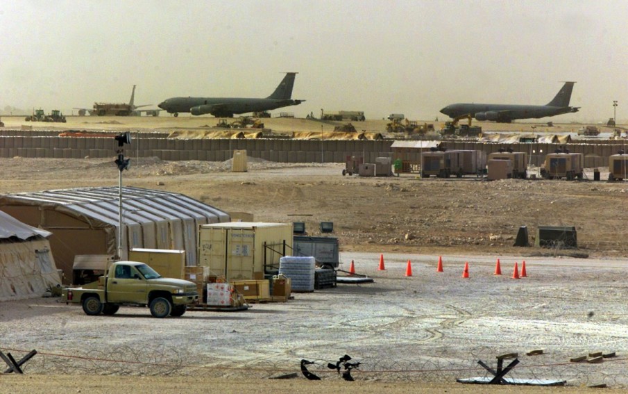 Qatar Air Base is a hazard for U.S. troops