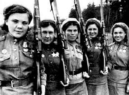 Russian Female Snipers.