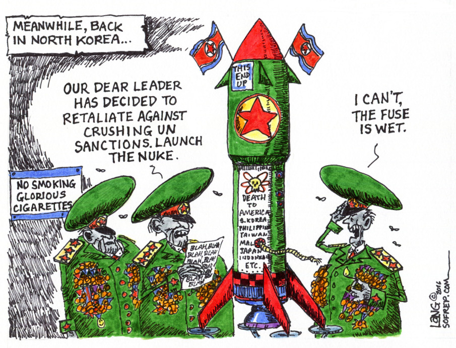 Kim Jong-un continuing on the path of nuclear warfare