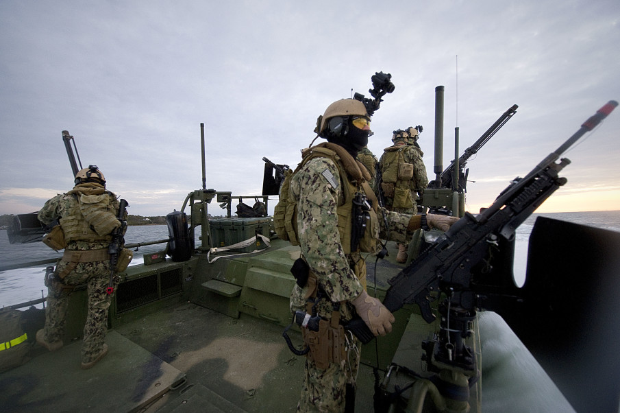 WATCH: U.S. Navy Riverine Command Boats