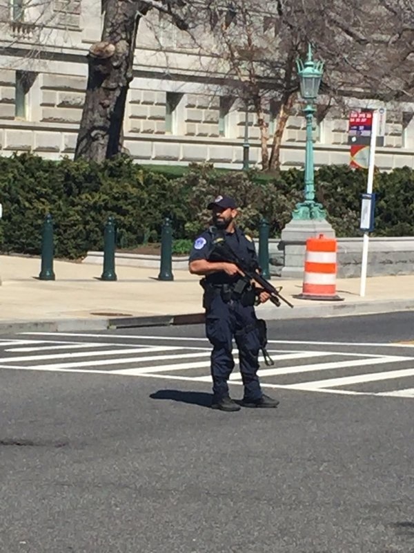 Breaking: shots fired at Capital Hill visitors center