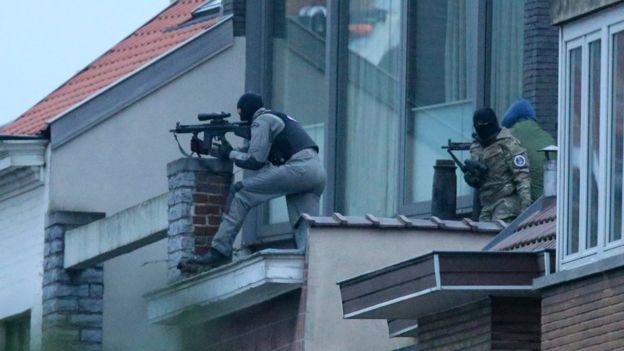 Terror Raid in Belgium
