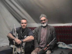 Book Author in Afghanistan. Used with permission of Ryan Cleckner