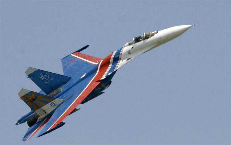 Su-27 Performs Barrel Roll (Again?) Over US Plane