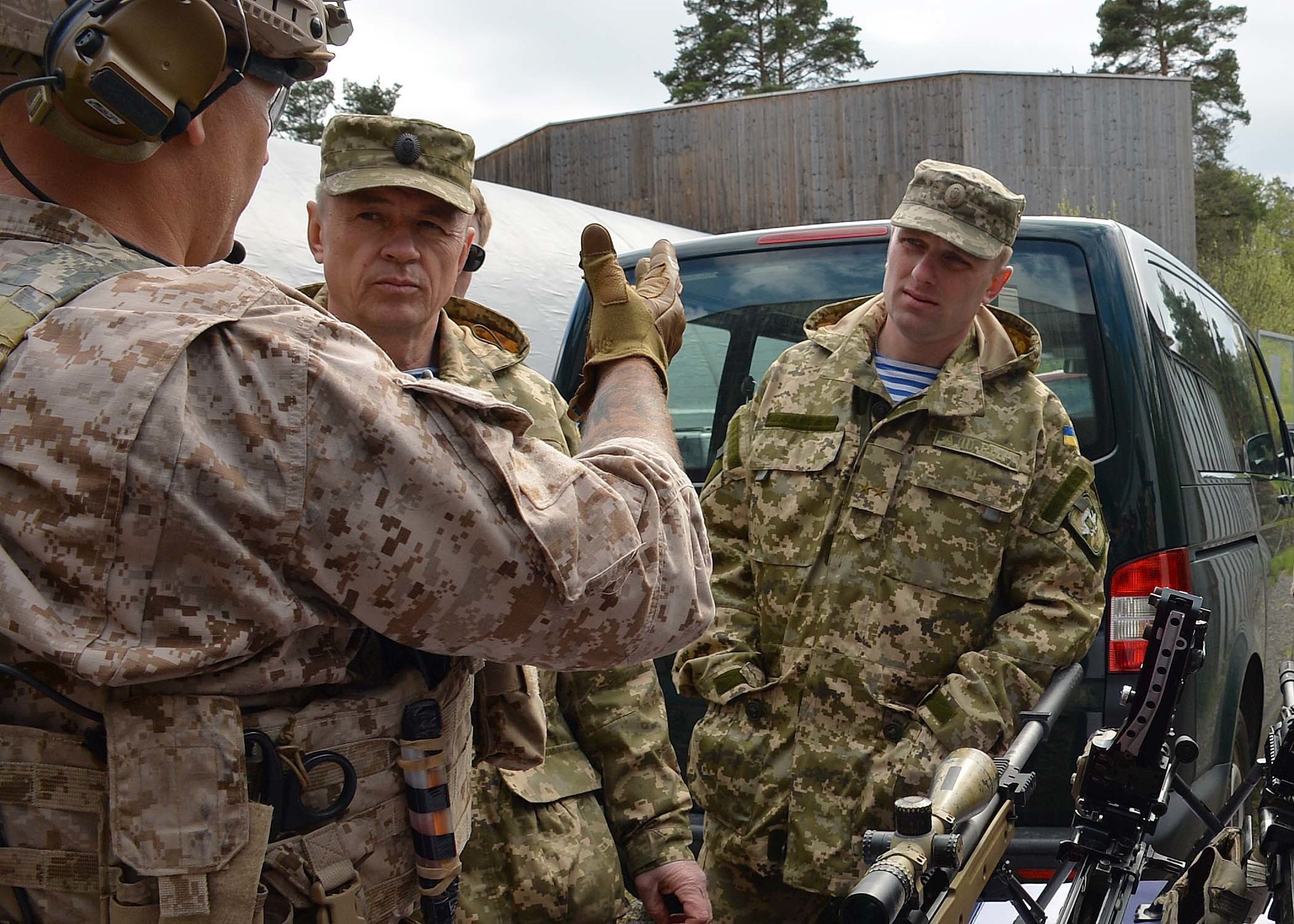 American And Ukrainian Special Operations Commanders Discuss Future ...