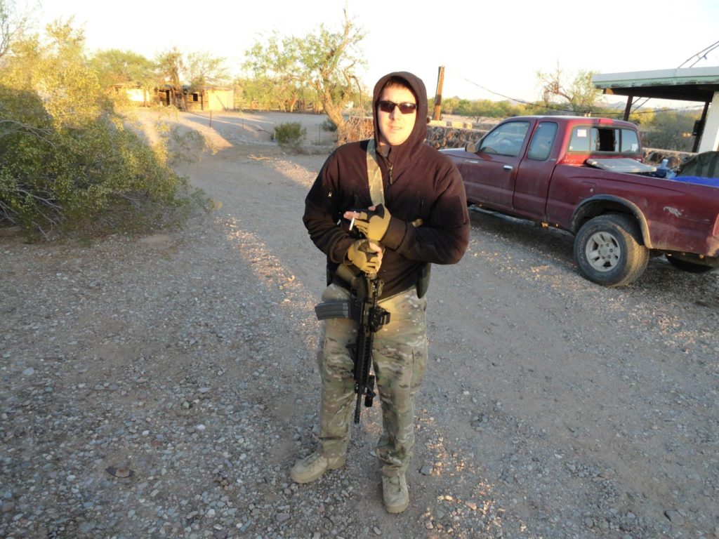 The time one young Marine went hunting drug cartels on the Mexican border