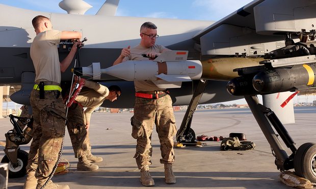 US drone strikes outnumber warplane attacks for first time in Afghanistan