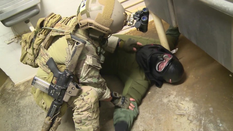 Watch: Army Special Forces conduct close-quarters combat training