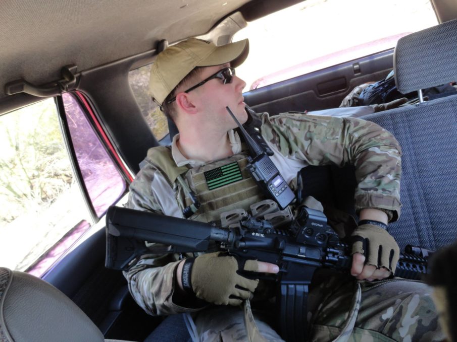 The time one young Marine went hunting drug cartels on the Mexican border