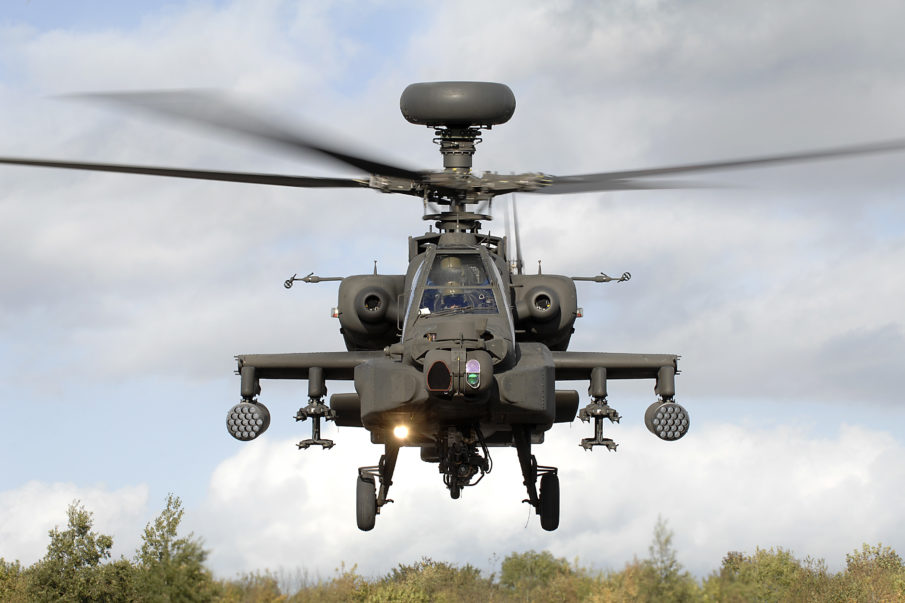 Watch just how deadly Apache helicopters can be