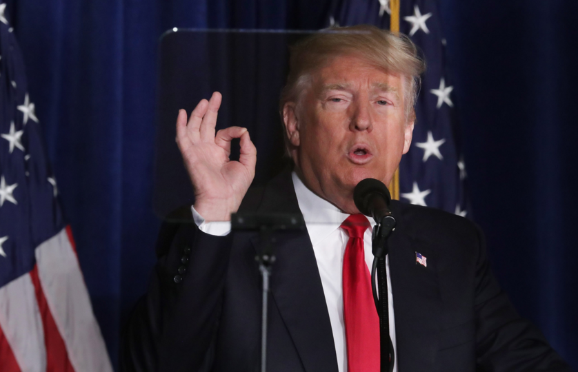 Trump gives foreign policy speech filled with glittering generalities