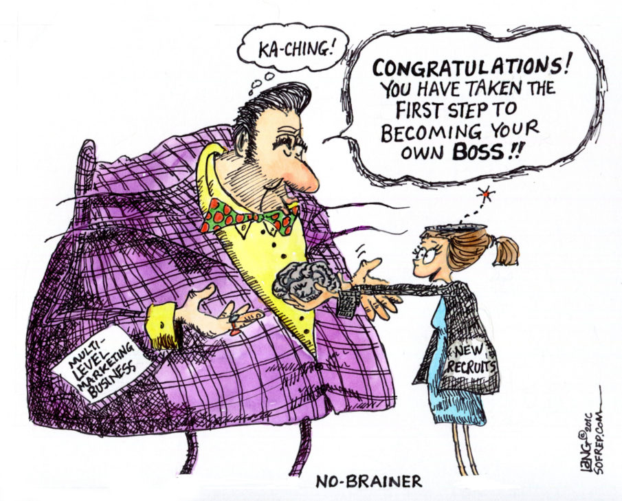 Service members and their spouses fall prey to multi-level marketing schemes